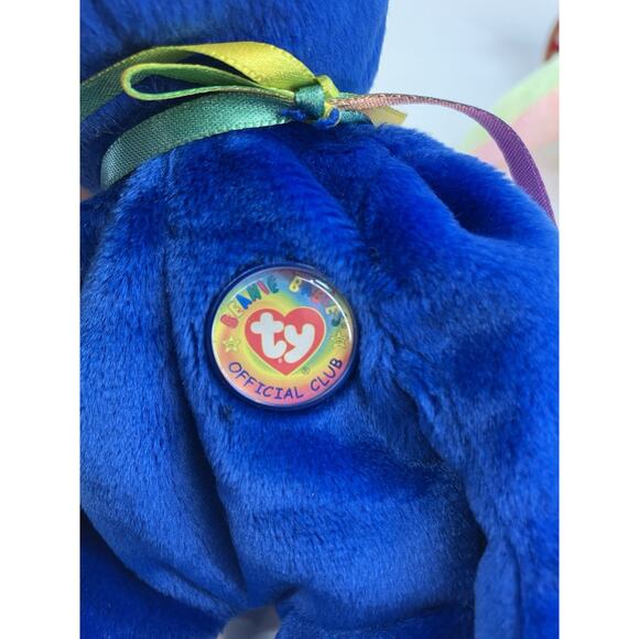 Ty Beanie Babies Bear Bundle (3pcs) Kicks, Clubby And B.B. Bear - Picture 15 of 16